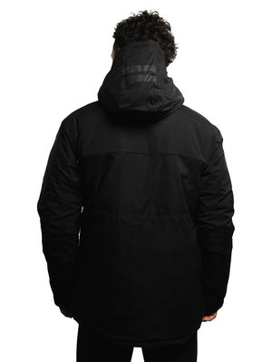 v.v. Strijen Winterjas Evergreen Zwart v.v. Strijen Winterjas Evergreen Zwart