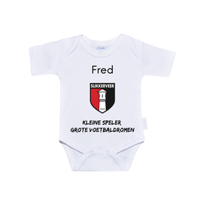 SV Slikkerveer Baby Rompertje + eigen naam