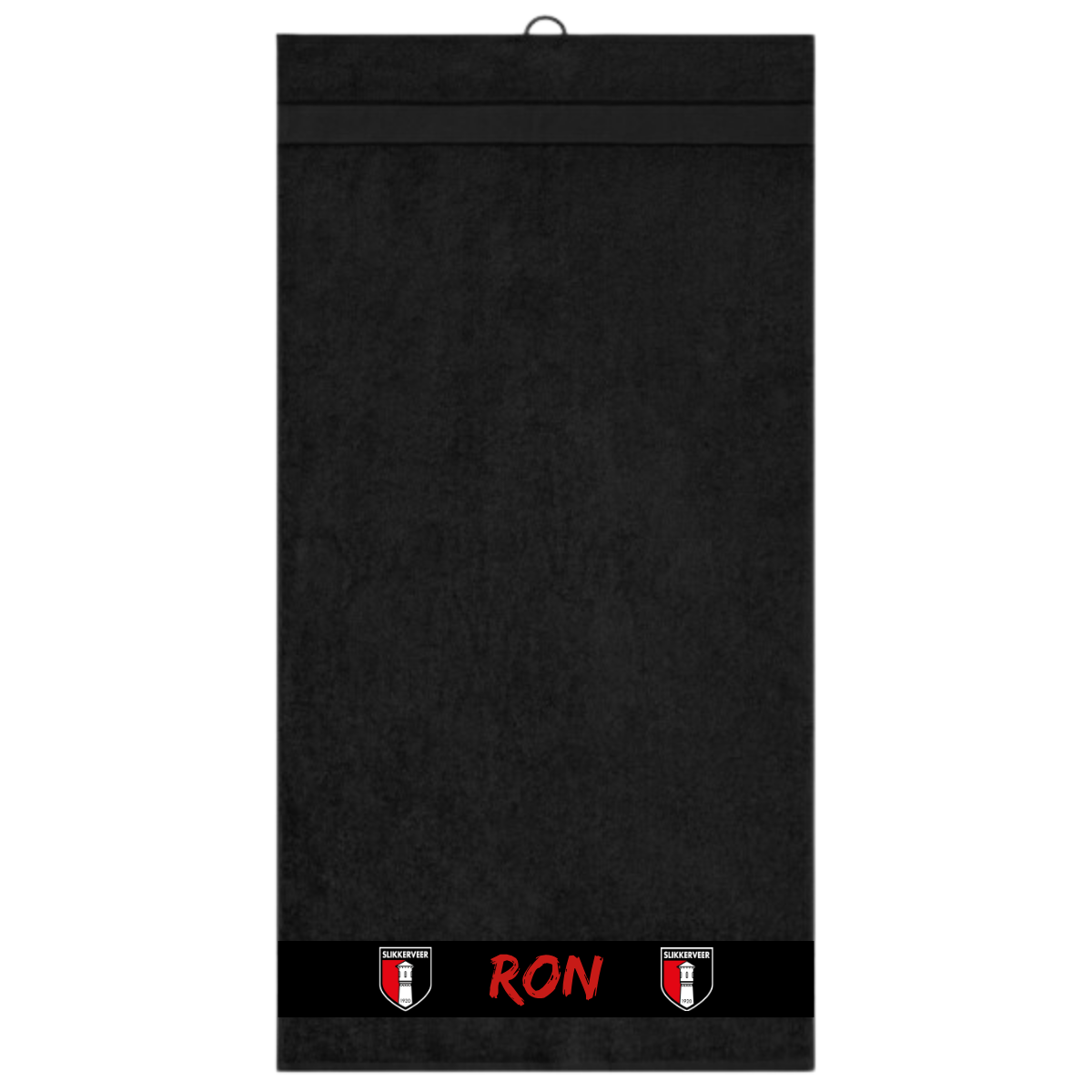 SV Slikkerveer Handdoek Zwart 70 x 140 cm