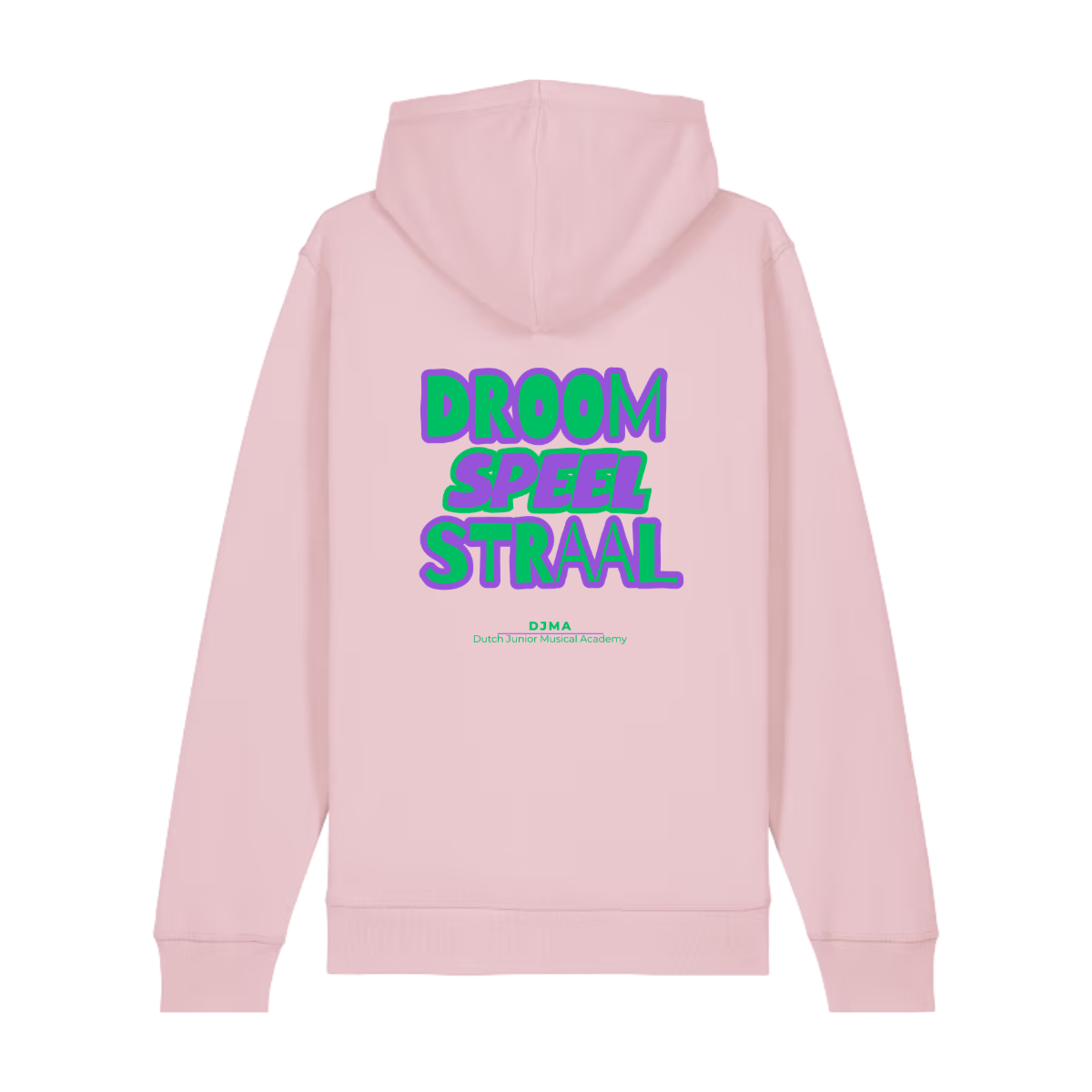 Hooded Sweater Droom, Speel, Straal Roze