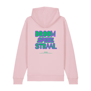 Hooded Sweater Droom, Speel, Straal Roze