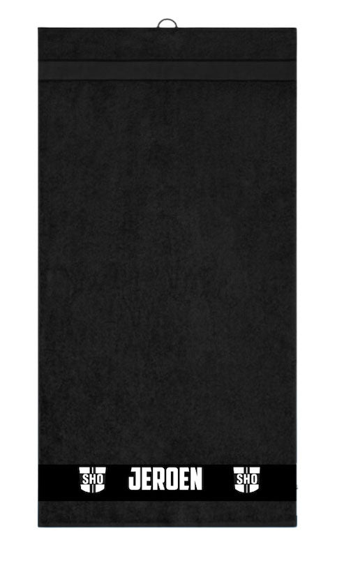 v.v. SHO Handdoek Zwart 70 x 140 cm