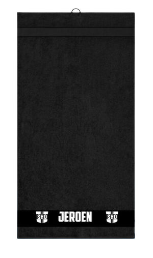 v.v. SHO Handdoek Zwart 70 x 140 cm