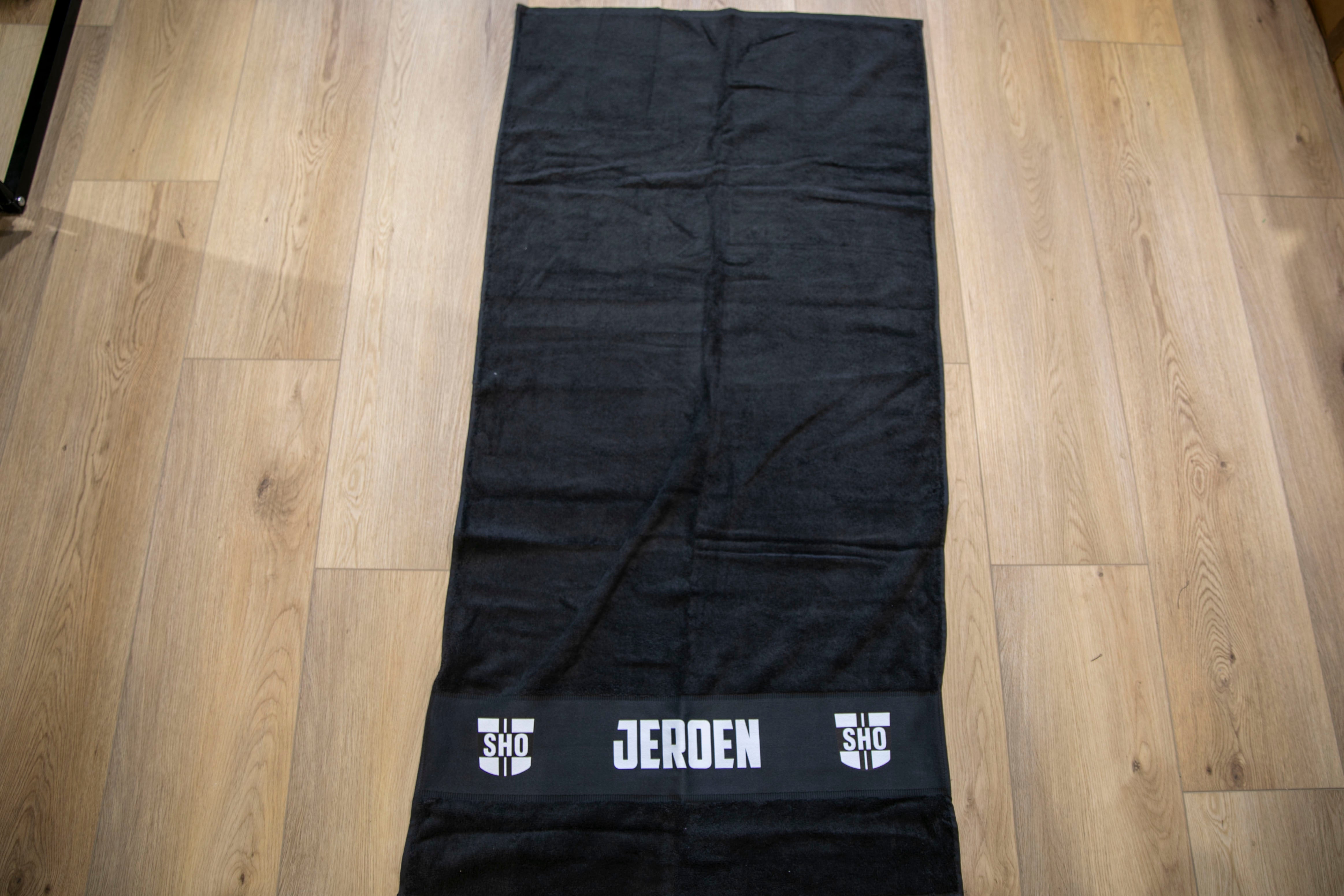v.v. SHO Handdoek Zwart 70 x 140 cm