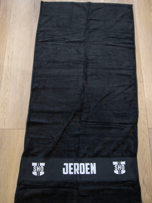 v.v. SHO Handdoek Zwart 70 x 140 cm