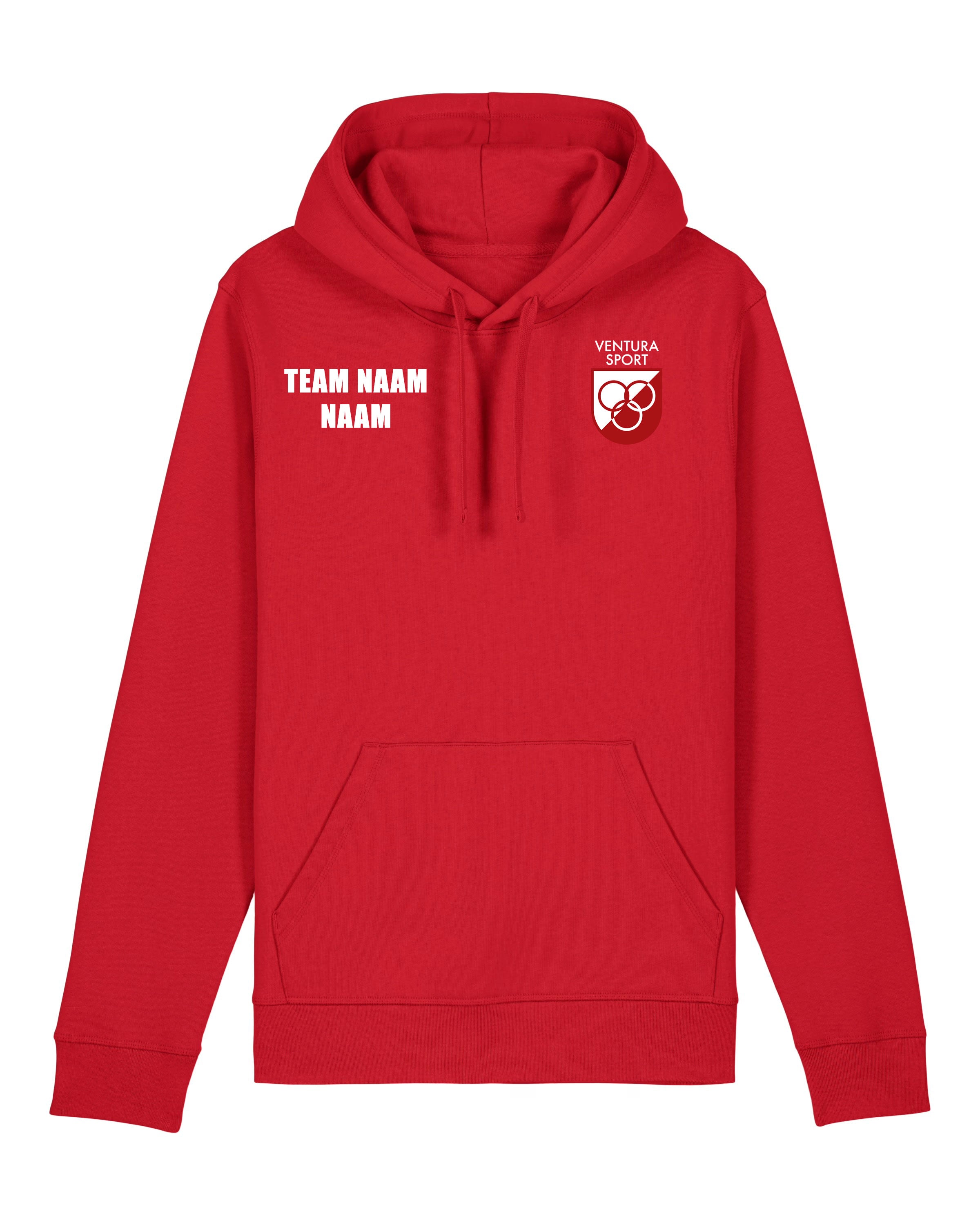 Ventura Hooded Sweater (personalisatie met naam + teamnaam)
