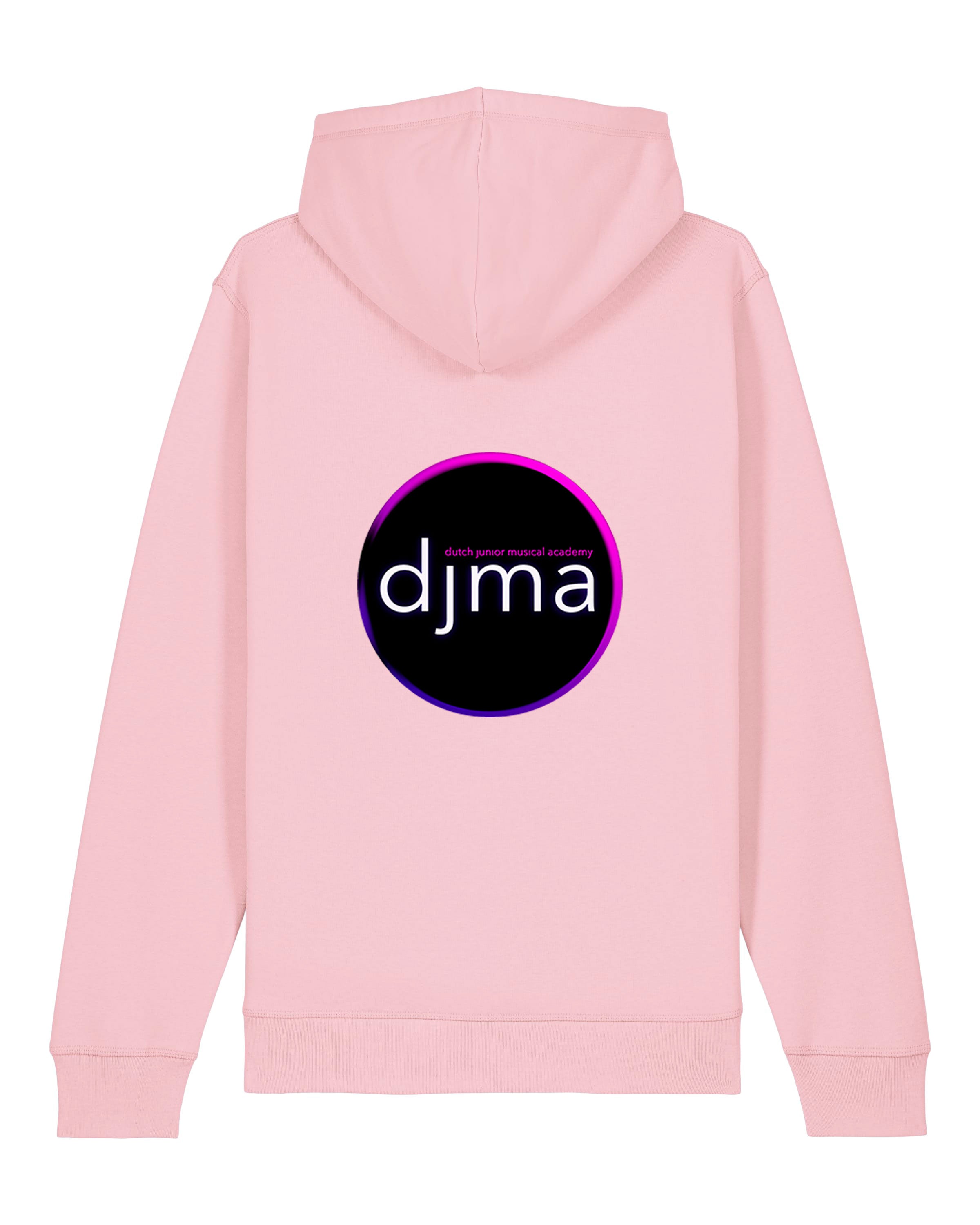 Hooded Sweater DJMA Logo's Roze