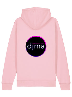 Hooded Sweater DJMA Logo's Roze