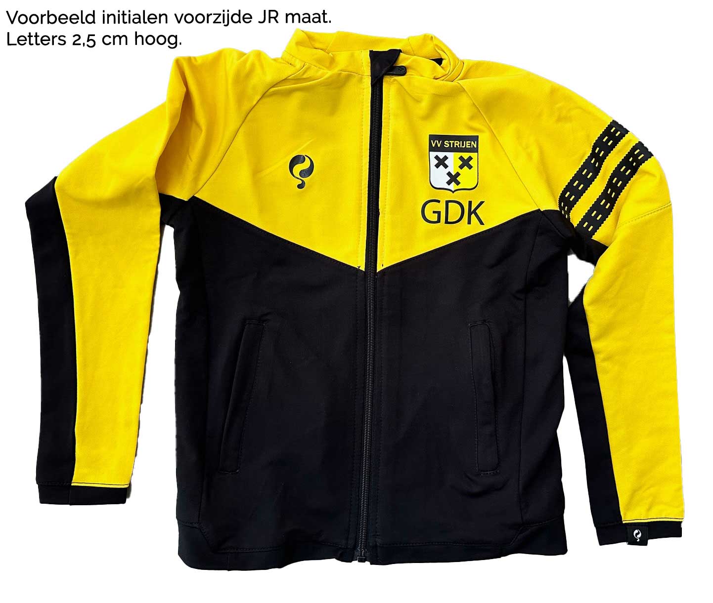 v.v. Strijen Training Jacket Geel