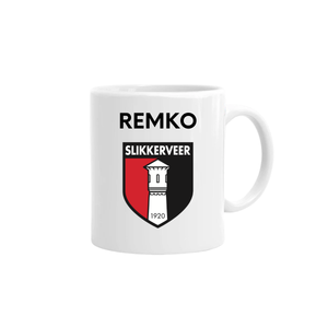 SV Slikkerveer Mok + eigen naam