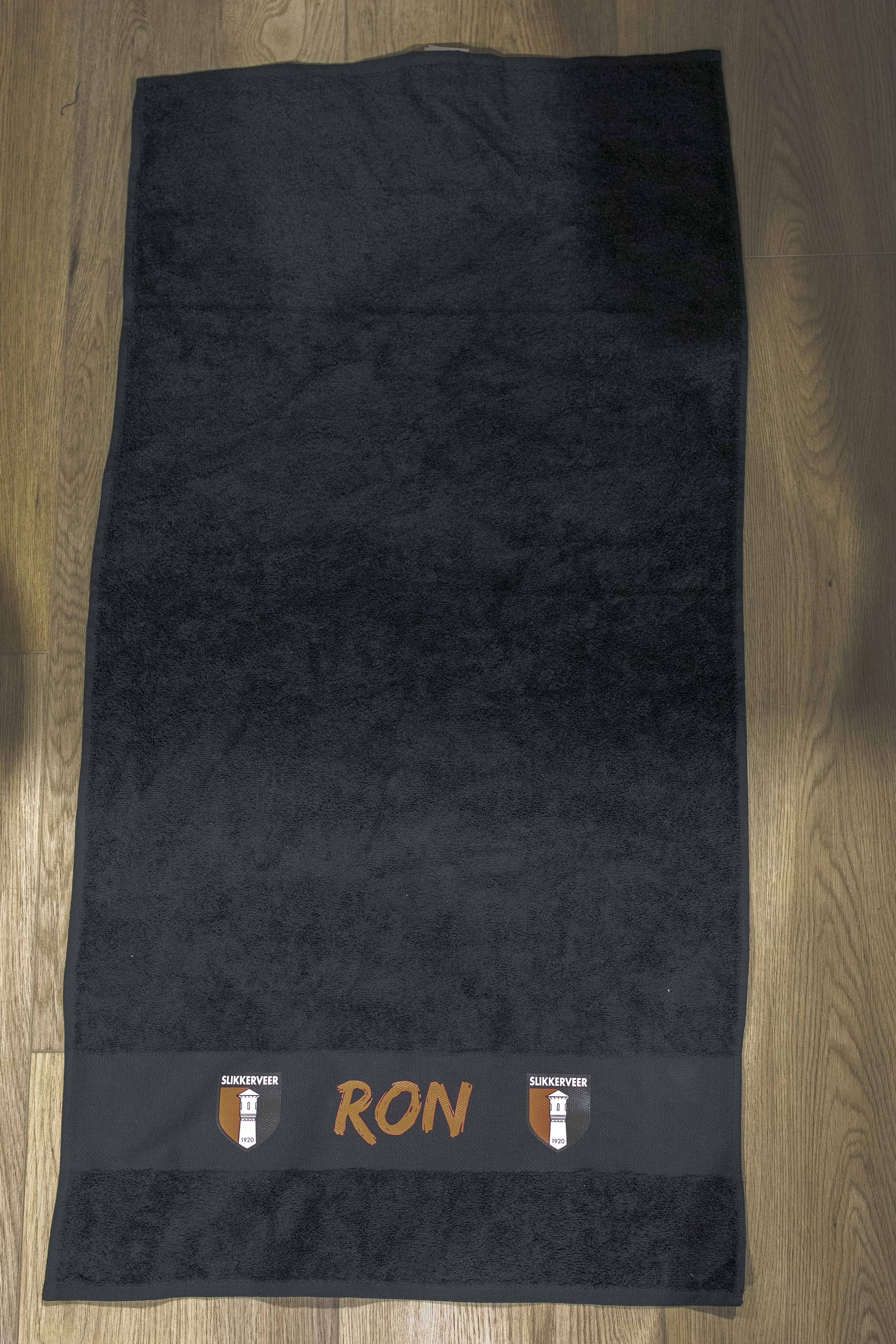 SV Slikkerveer Handdoek Zwart 70 x 140 cm