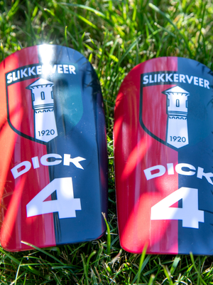 SV Slikkerveer scheenbeschermers met eigen naam + nummer