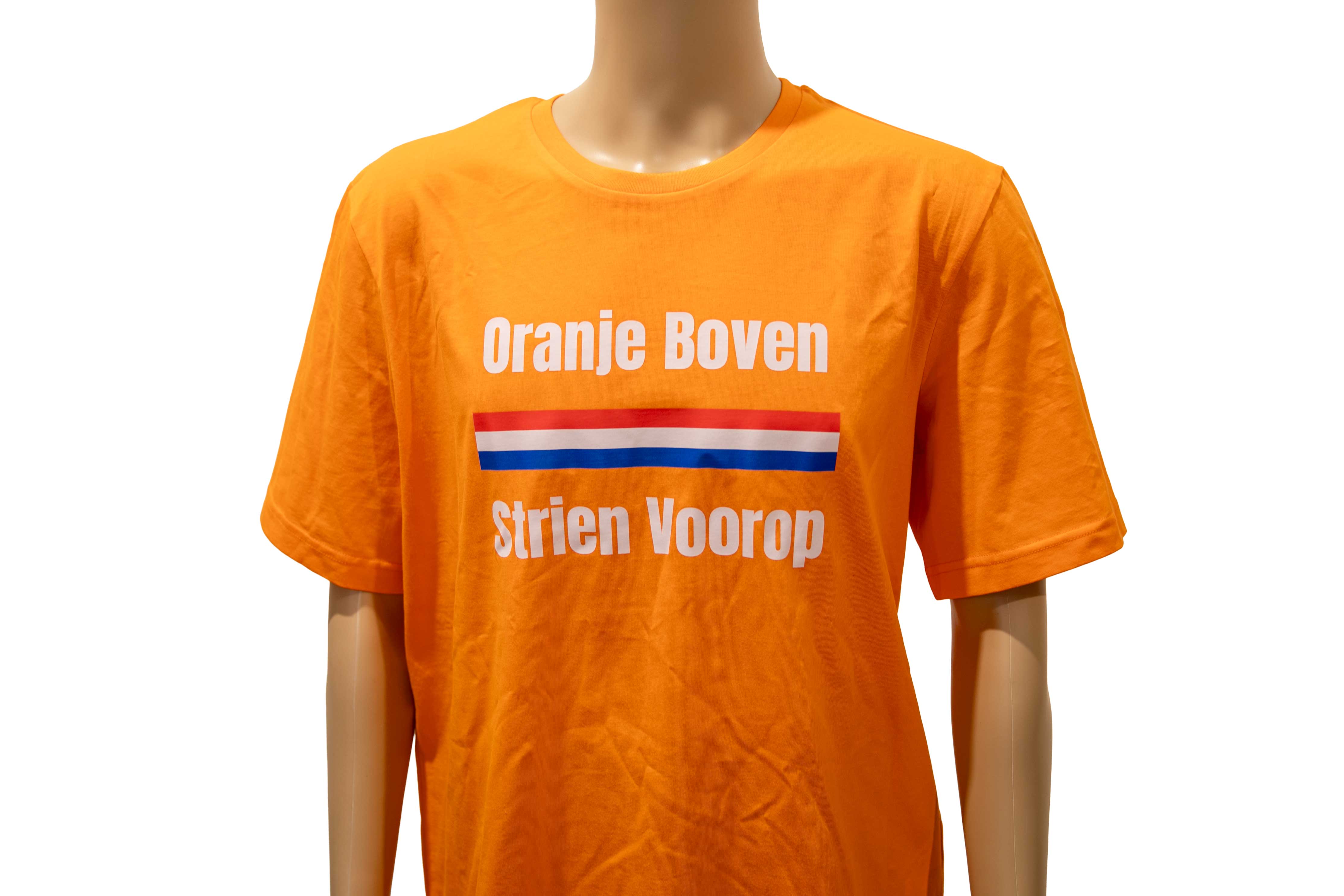 T-Shirt Oranje Boven - Strien Voorop