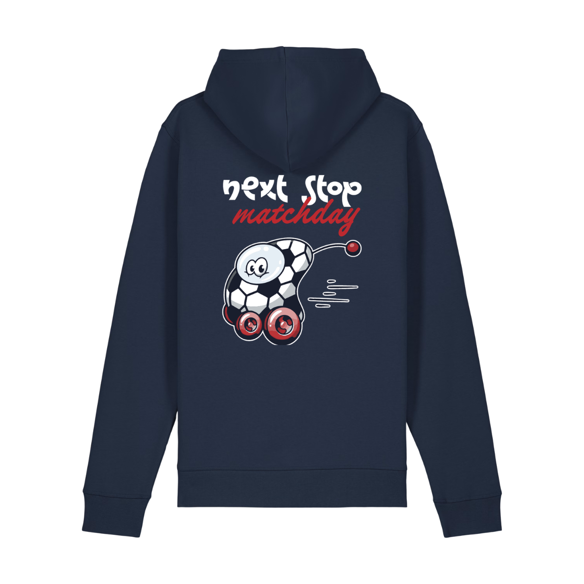 SV Slikkerveer Hooded Sweater Slik Blauw