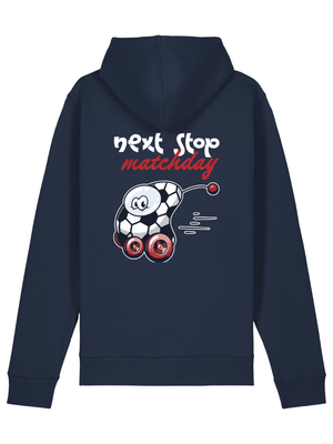 SV Slikkerveer Hooded Sweater Slik Blauw