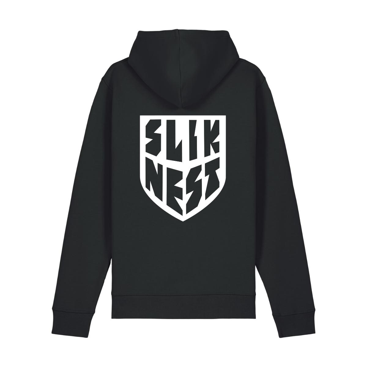 SV Slikkerveer Hooded Sweater Sliknest Zwart