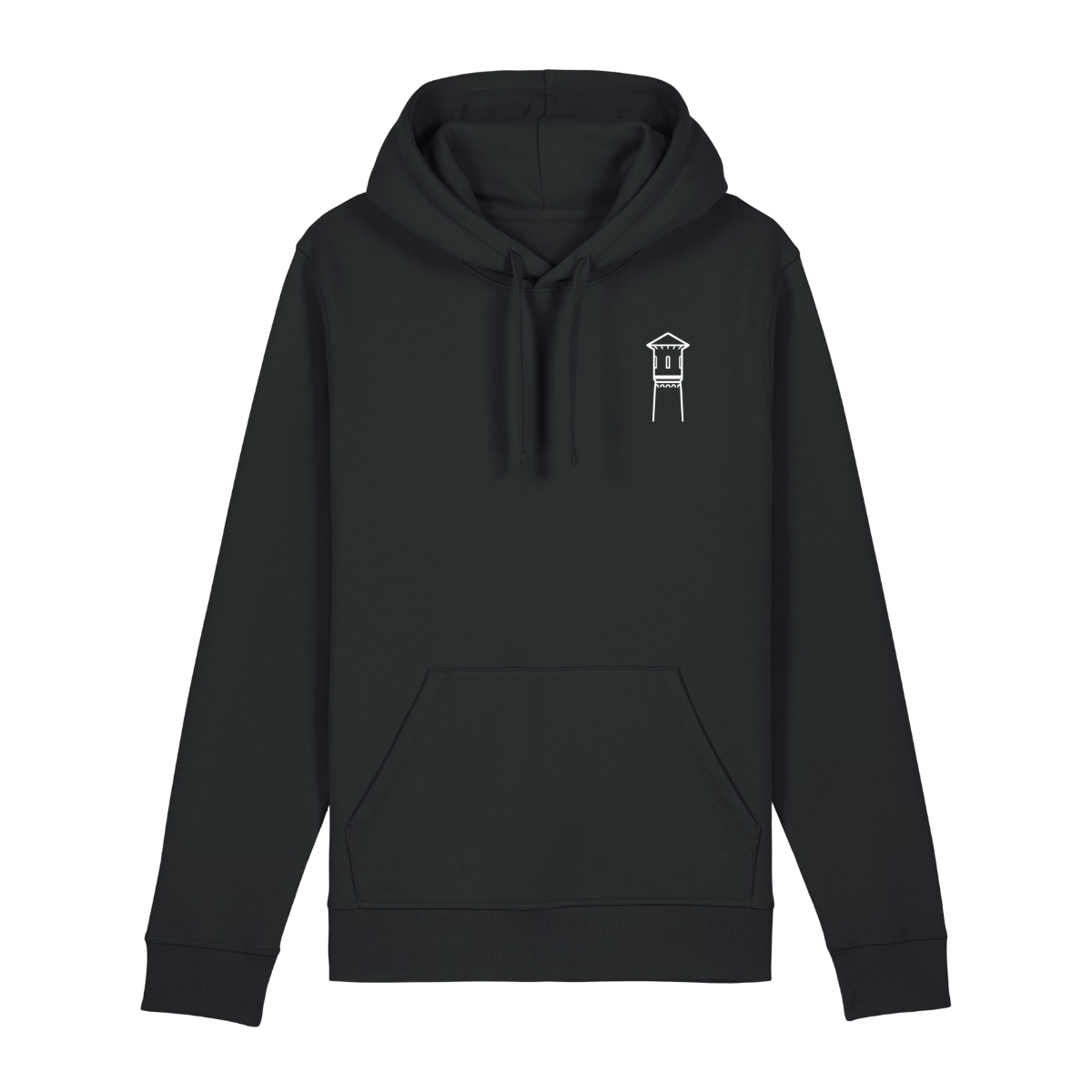 SV Slikkerveer Hooded Sweater Sliknest Zwart
