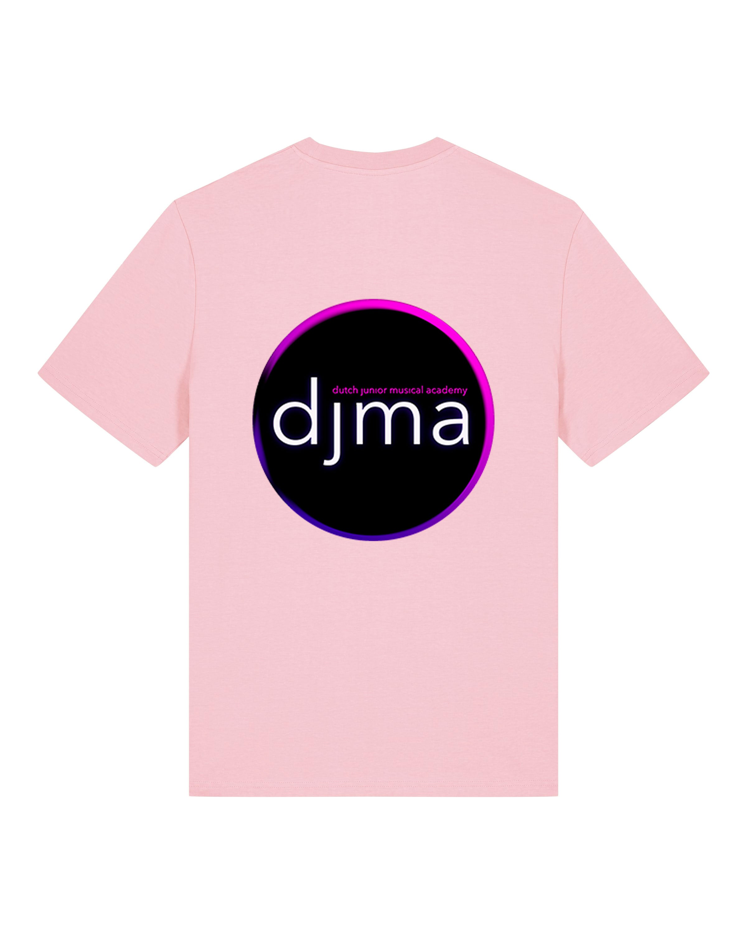 T-Shirt DJMA Logo's Roze