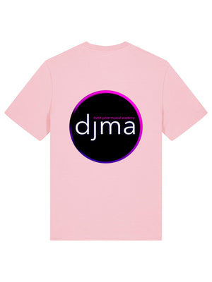 T-Shirt DJMA Logo's Roze