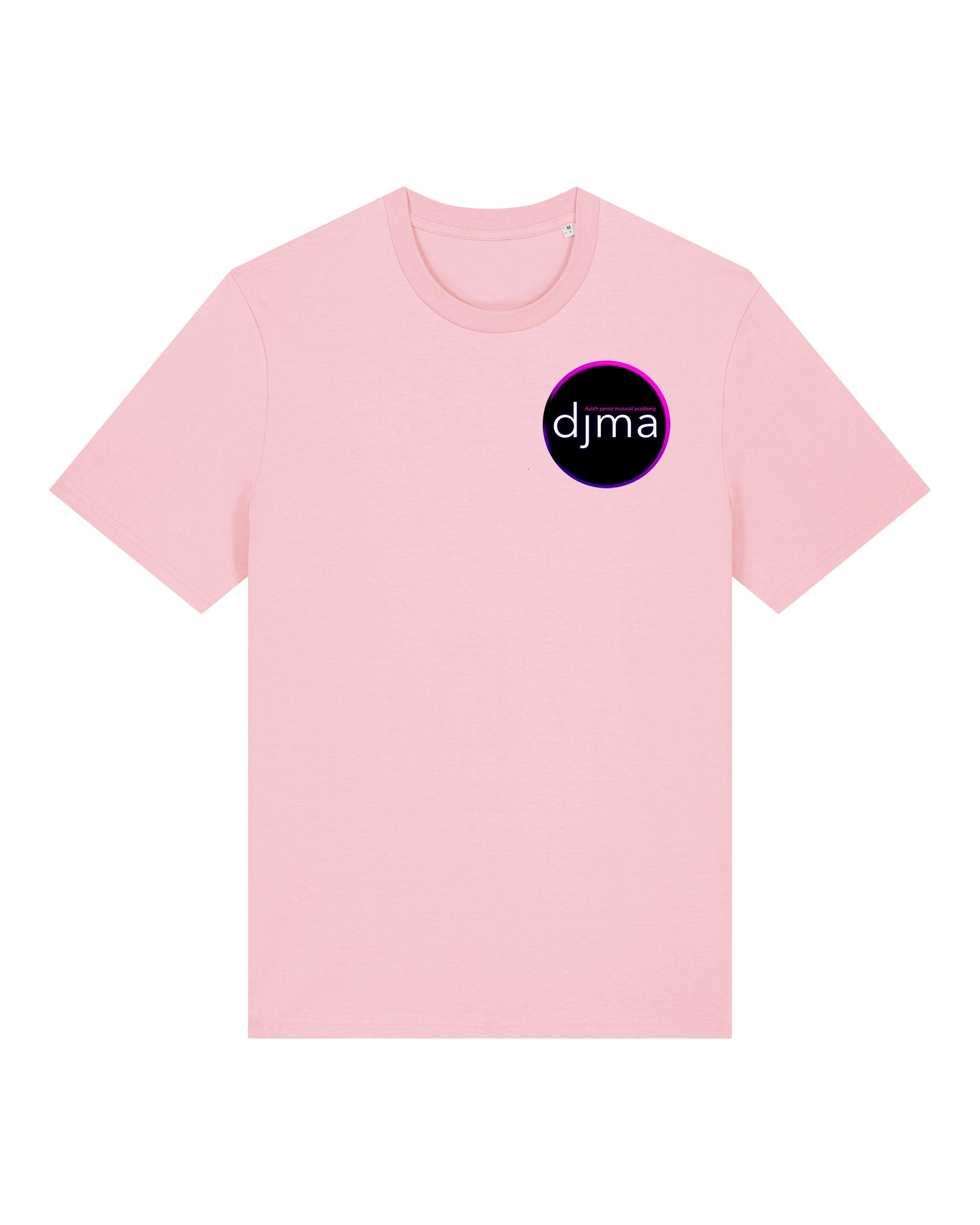 T-Shirt DJMA Logo's Roze