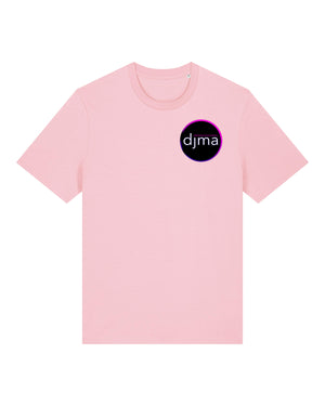 T-Shirt DJMA Logo's Roze
