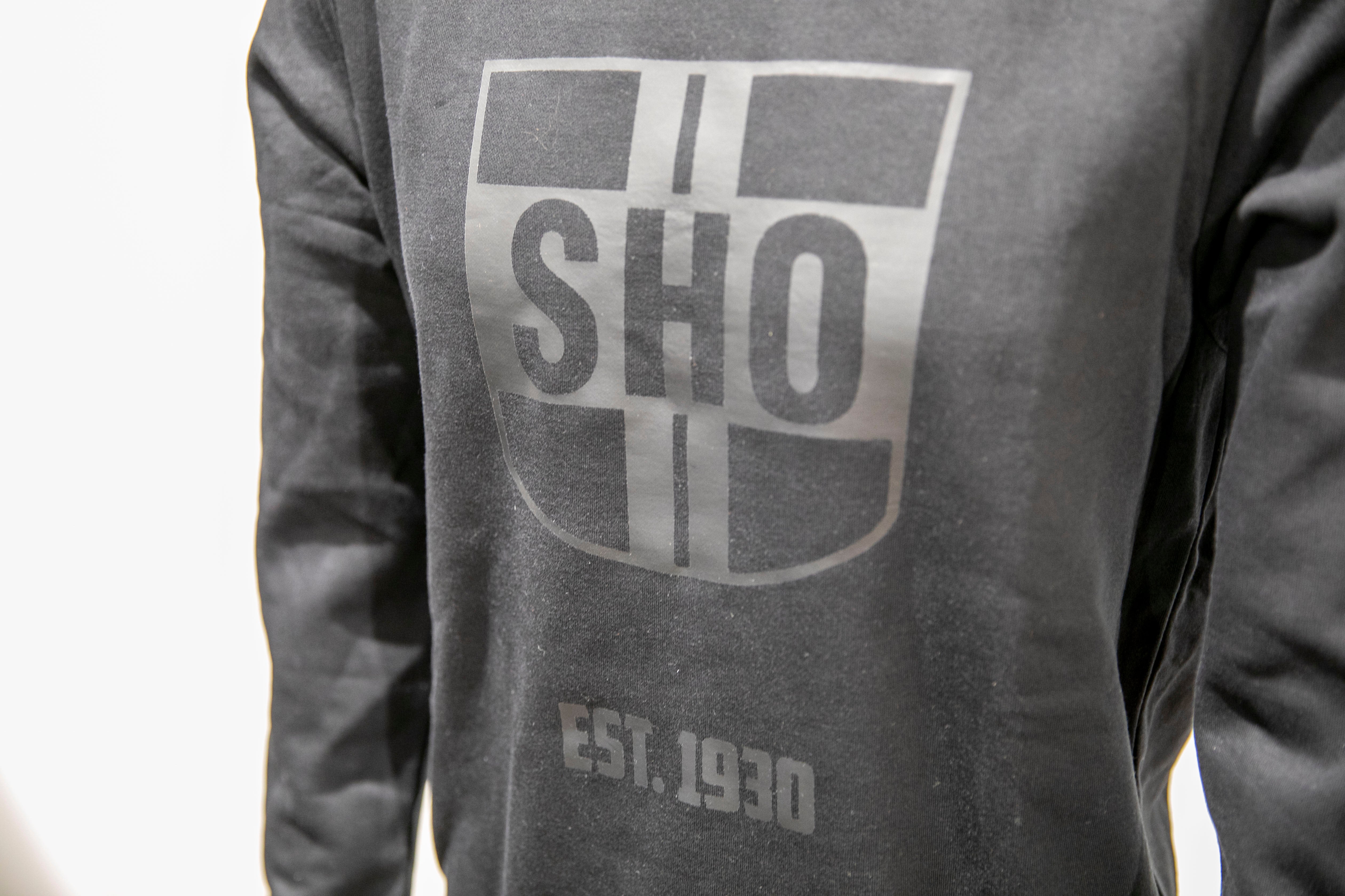 v.v. SHO Crewneck Sweater Casual Zwart