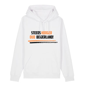 v.v. SHO Hooded Sweater Steeds Hooger Oud-Beijerland Wit