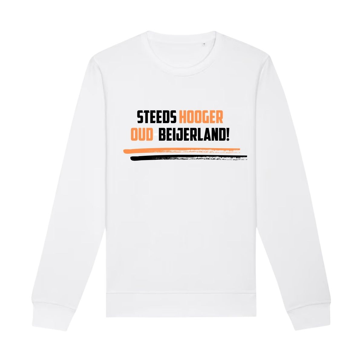 v.v. SHO Crewneck Sweater Steeds Hooger Oud-Beijerland Wit