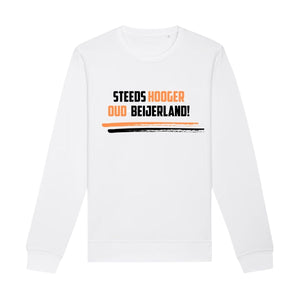 v.v. SHO Crewneck Sweater Steeds Hooger Oud-Beijerland Wit