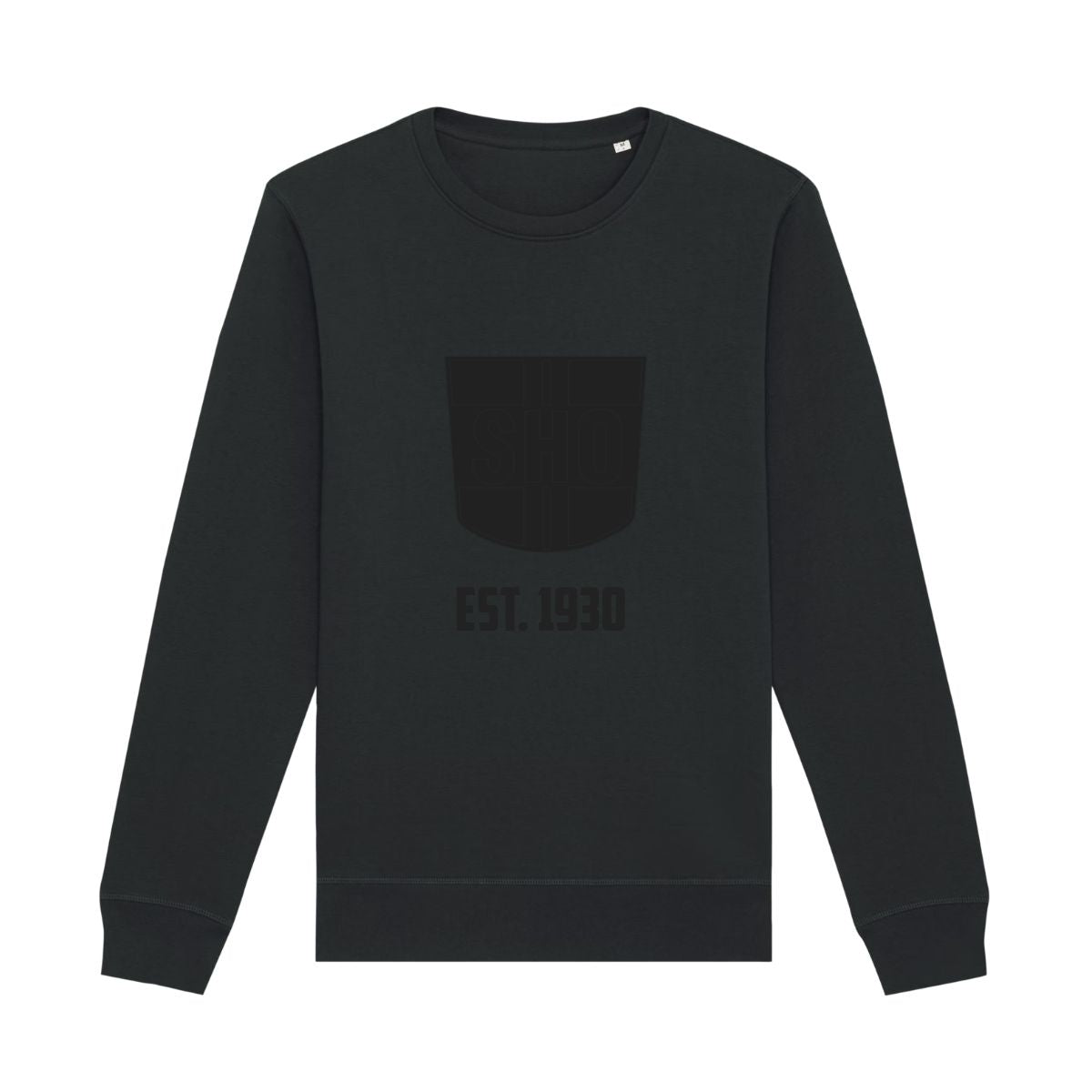 v.v. SHO Crewneck Sweater Casual Zwart