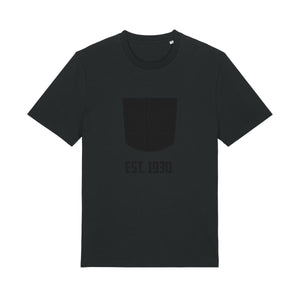 v.v. SHO T-Shirt Logo Casual Zwart